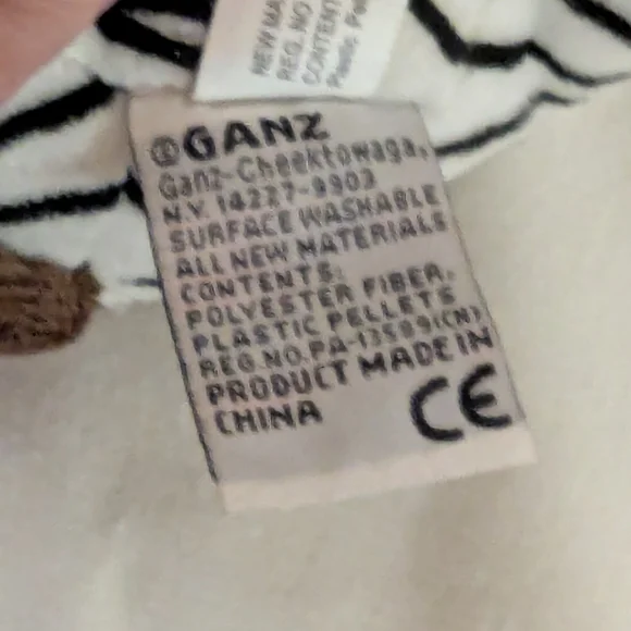 Webkinz Okapi - No Code. 10 Inches. Fair Condition. - Picture 8 of 9